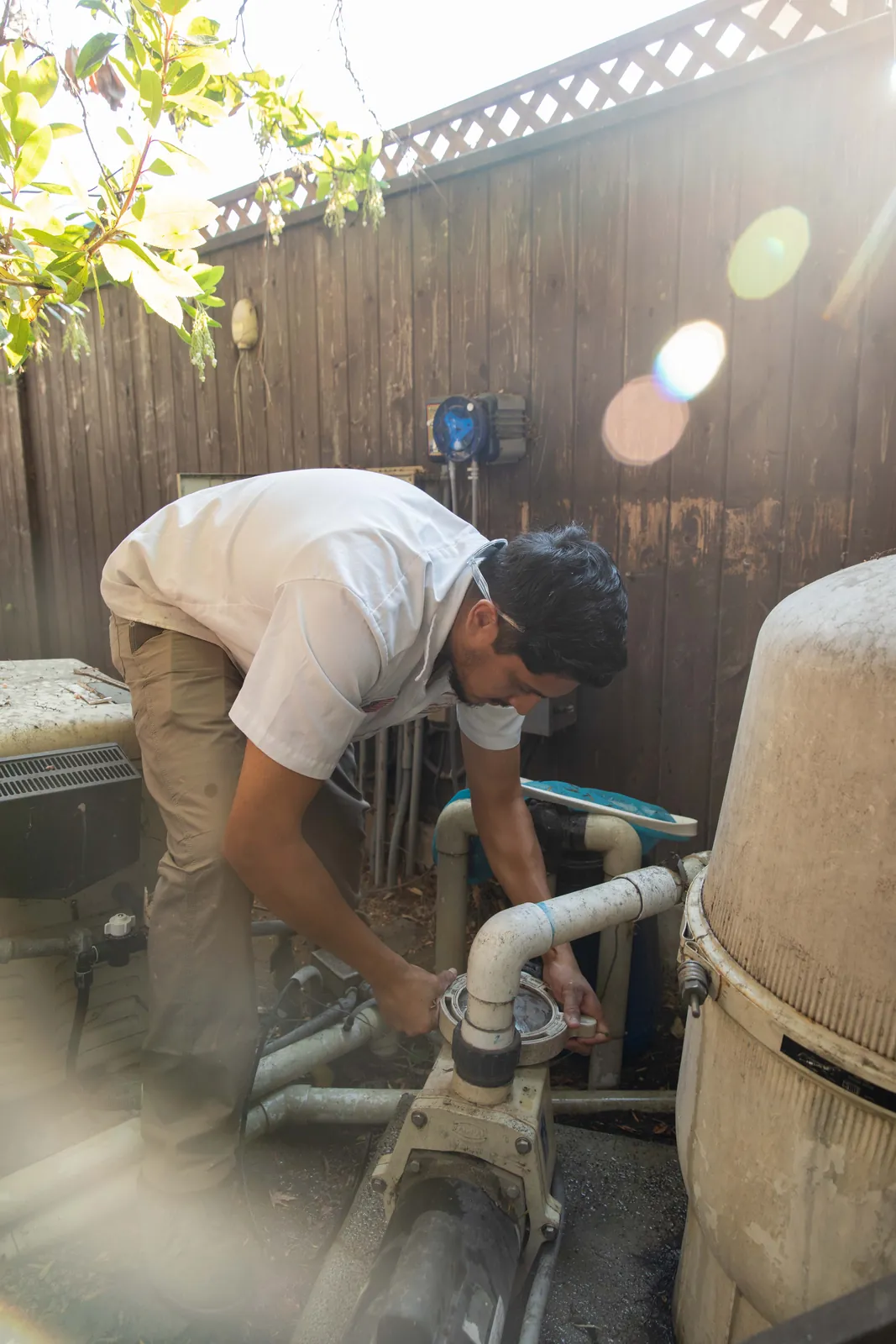 Long Beach pool equipment repair