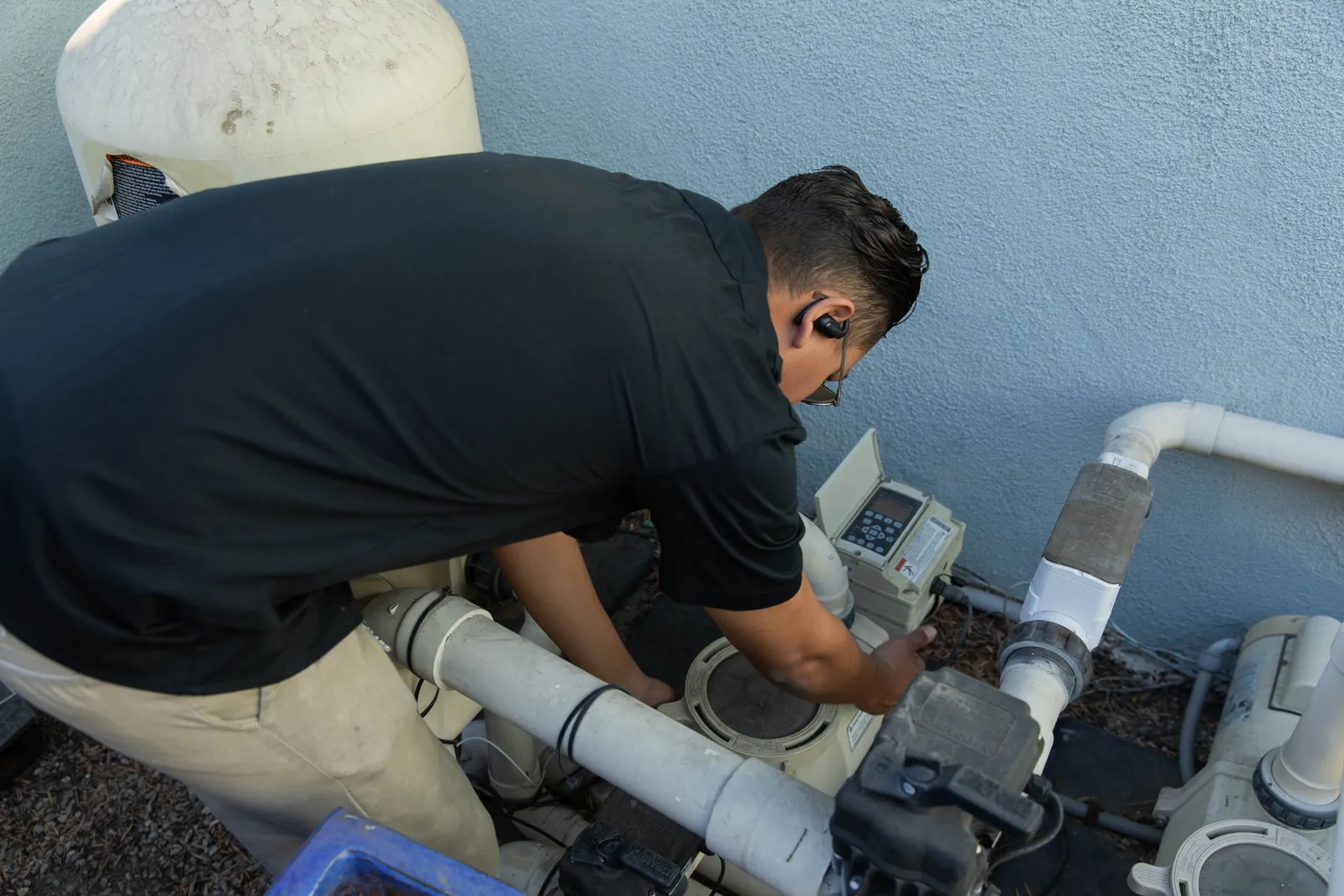 Pool pump repair